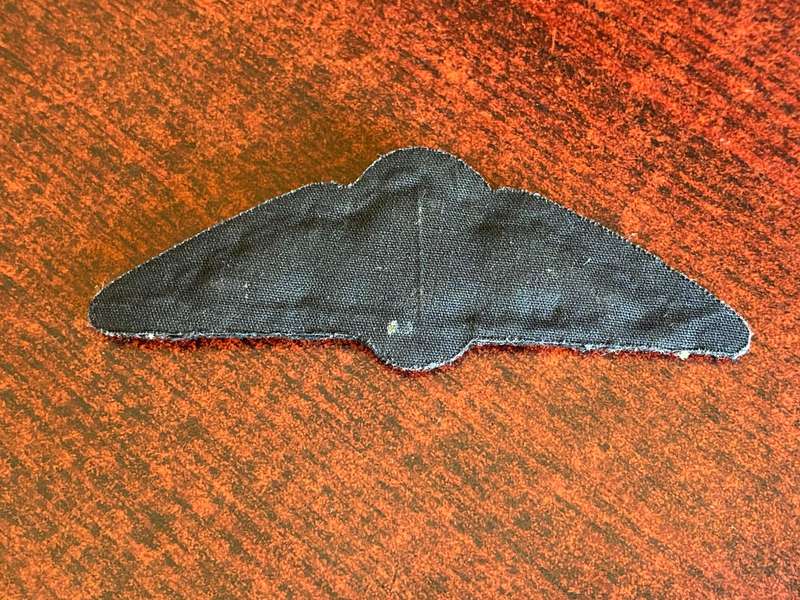 SAAF SILVER WIRE EMBROIDERED PILOTS WING-WORN 1993-2003