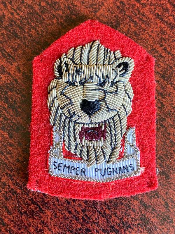 SWA REACTION FORCE SENIOR OFFICERS STAFF QUALIFIED CAP BADGE-MEASURES 63X42MM