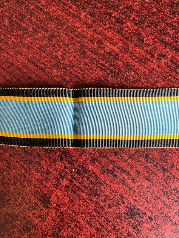 FULL SIZE AIR CREW EUROPE STAR FULL SIZE RIBBON-LENGTH 17CM