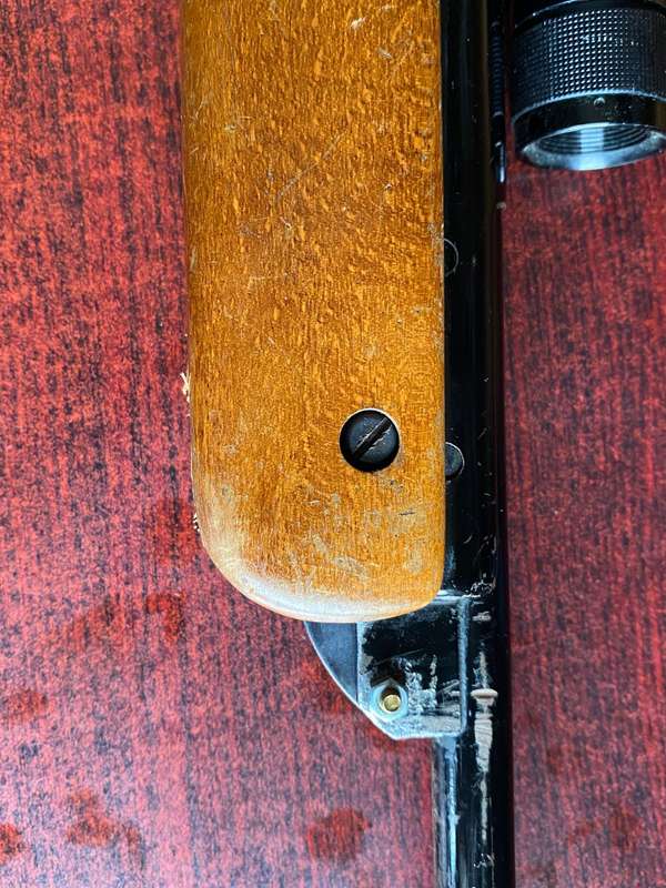 BSA METEOR AIR GUN MADE IN ENGLAND .177 CAL. WITH BISLEY DELUXE 4X20 SCOPE-PLEASE