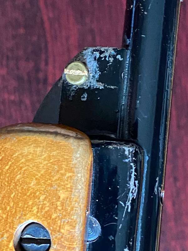 BSA METEOR AIR GUN MADE IN ENGLAND .177 CAL. WITH BISLEY DELUXE 4X20 SCOPE-PLEASE