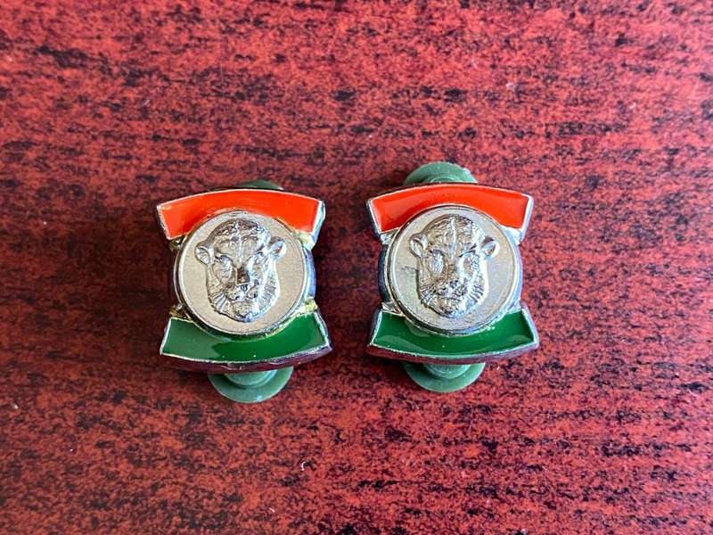 BOP. DEFENCE FORCE RANK PIPS (SILVER) MESS DRESS