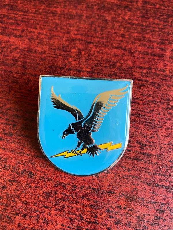 CISKEI DEFENCE FORCE BERET BADGE- 2 LUGS