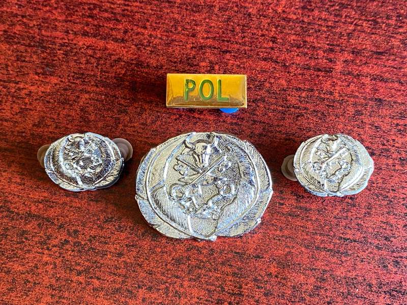 CISKEI PRISONS CAP AND COLLARS