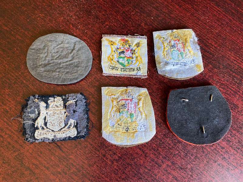 SADF MIXED LOT OF RANKS-WO 1 AND 2