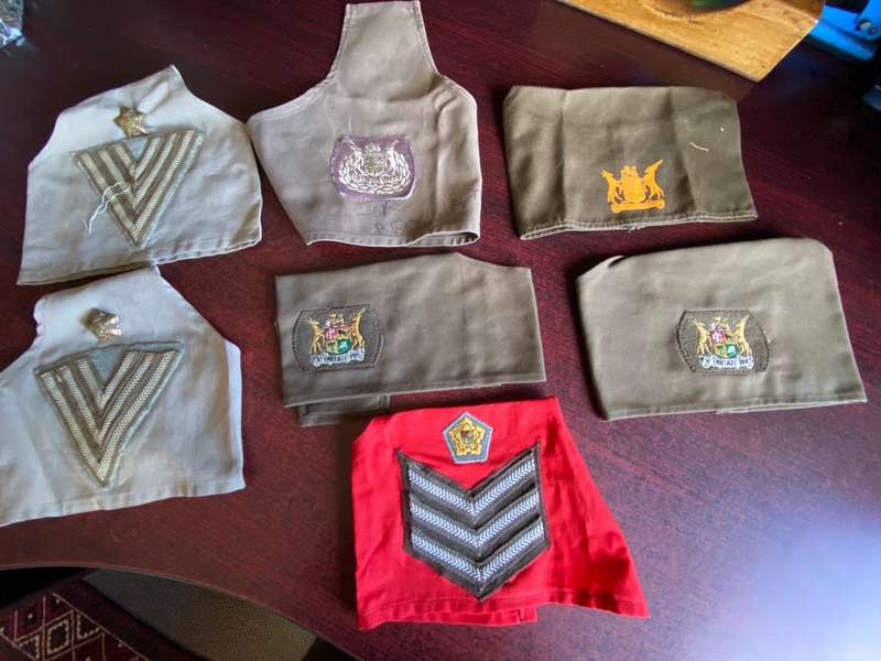 SELECTION OF BRASSARDS-SADF PERIOD- 7 SOLD TOGETHER