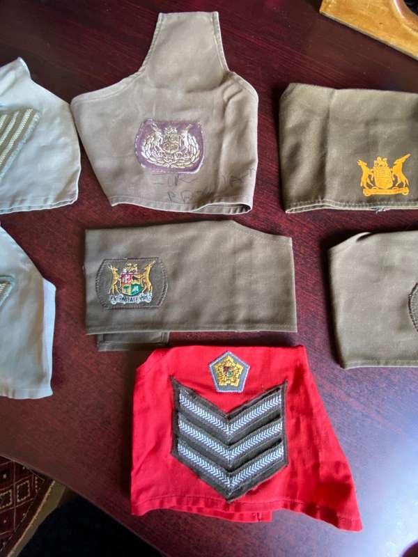 SELECTION OF BRASSARDS-SADF PERIOD- 7 SOLD TOGETHER