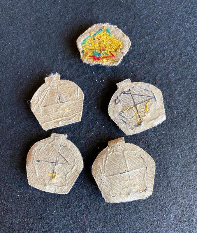 MIXED LOT OF CROWN RANKS-SOLD TOGETHER
