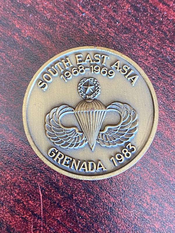 82 ND AIRBORNE DIVISION CHALLENGE COIN