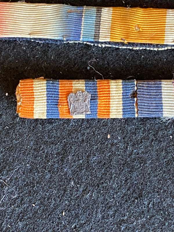 MIXED LOT OF WW1/WW2 AND SADF MEDAL BARS