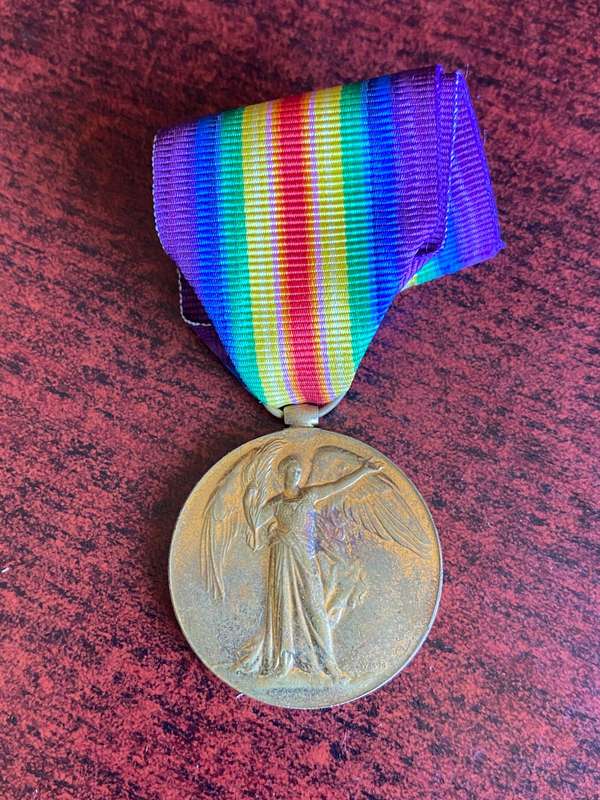 WW1 Victory Medall awarded to 3525 L/Cpl Joseph Graney 4th SAI (Lewis Gunner)