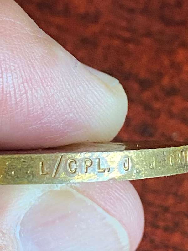 WW1 Victory Medall awarded to 3525 L/Cpl Joseph Graney 4th SAI (Lewis Gunner)