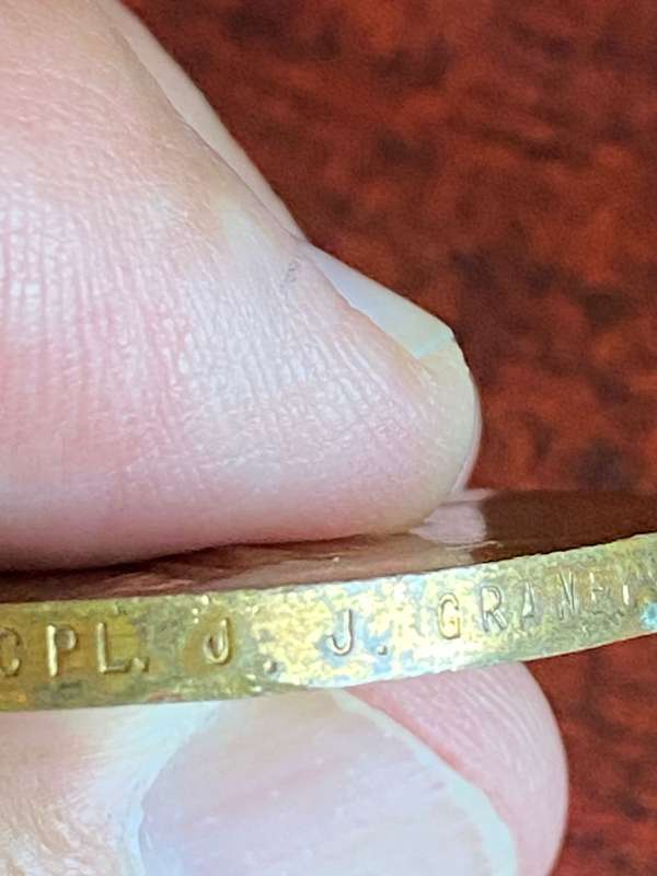 WW1 Victory Medall awarded to 3525 L/Cpl Joseph Graney 4th SAI (Lewis Gunner)