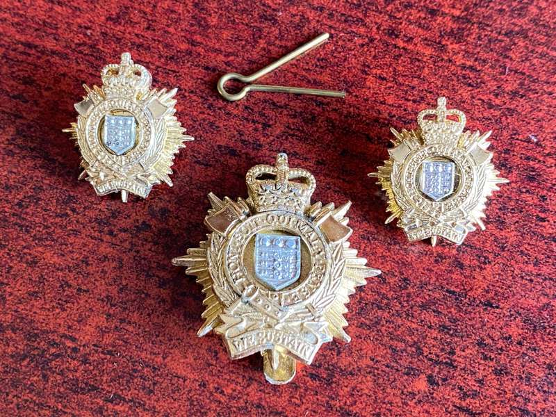 ROYAL LOGISTICS CORPS CAP AND COLLARS