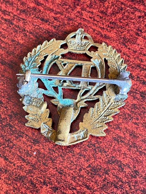 9TH (WELLINGTON EAST COAST RIFLES) REGT. OF THE NEW ZEALAND ARMY- CAP BADGE