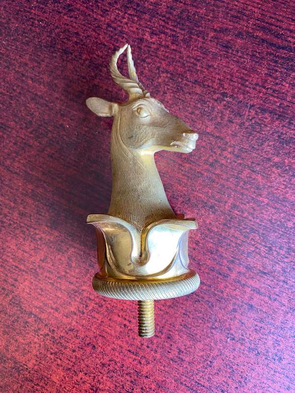 SA FLAF FINUAL FOR TOP OF FLAG POLE FOR SA FLAG- MEASURES 14 CM-DIAMETER AT THE BASE 55 MM