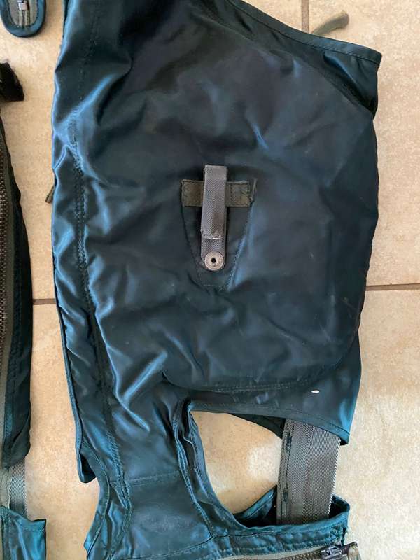 SAAF MIRAGE G SUIT DATED 1974-GOOD CONDITION- NAME IN IT LOOKS LIKE MATHIESE