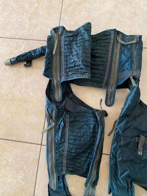 SAAF MIRAGE G SUIT DATED 1974-GOOD CONDITION- NAME IN IT LOOKS LIKE MATHIESE