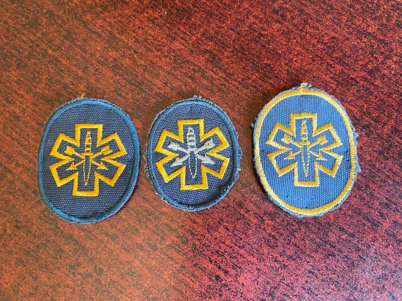 POLICE EMERGENCY MEDICAL SERVICES (EMS) PATCHES