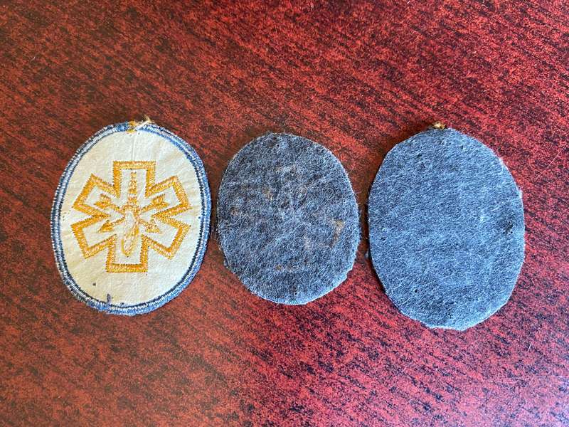 POLICE EMERGENCY MEDICAL SERVICES (EMS) PATCHES
