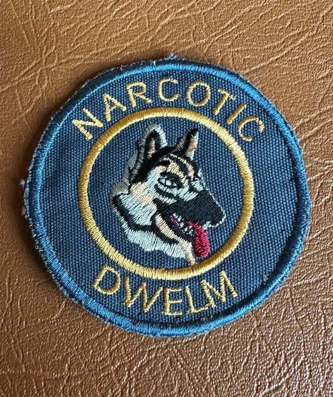 POLICE DOG HANDLERS PATCH