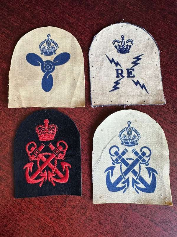 SA NAVY RATINGS INSIGNIA -WORN PRE 1961
