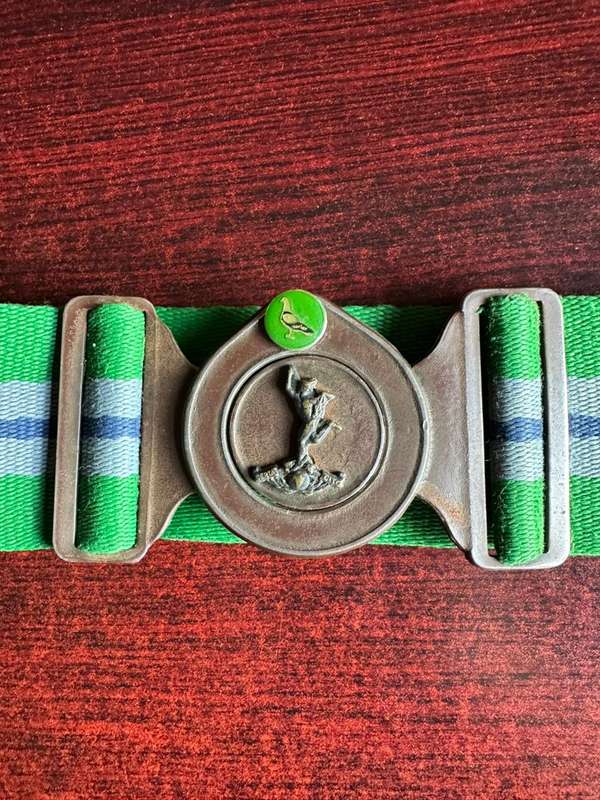 2 SIGNAL REGIMENT STABLE BELT- EXTENDED LENGTH 107 CM