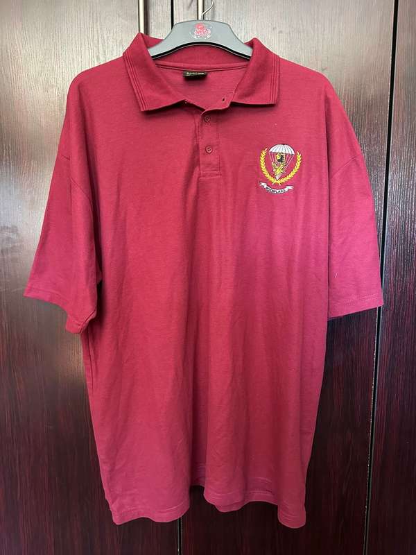 ROOIPLAAS PARACHUTE,GOLF SHIRT- SIZE 4XL- VERY GOOD CONDITION