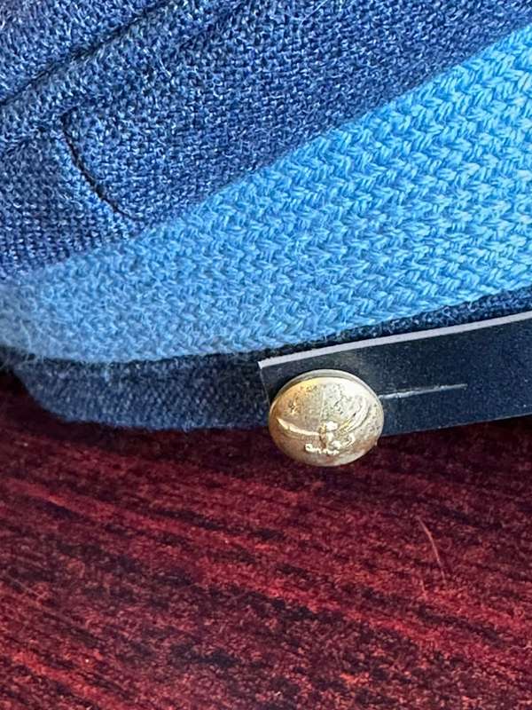 SAAF HIGH RANKING OFFICERS PEAKED CAP-SIZE 59-VERY GOOD CONDITION