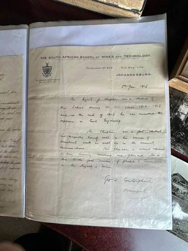 LARGE AND UNIQUE COLLECTION OF LT. COL. C.G. CHAPLIN M.C.-TOO MUCH TO DESCRIBE OR TOO PUT IN PICTURE