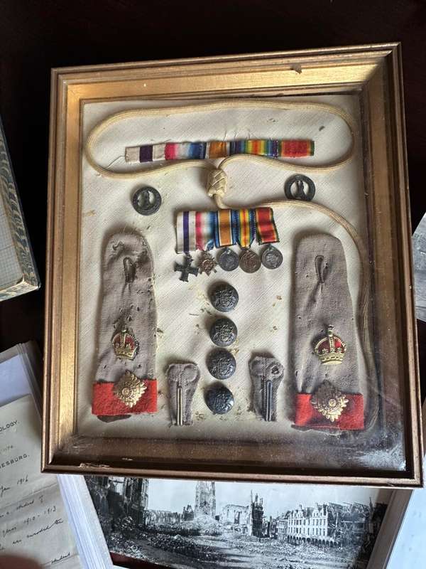 LARGE AND UNIQUE COLLECTION OF LT. COL. C.G. CHAPLIN M.C.-TOO MUCH TO DESCRIBE OR TOO PUT IN PICTURE