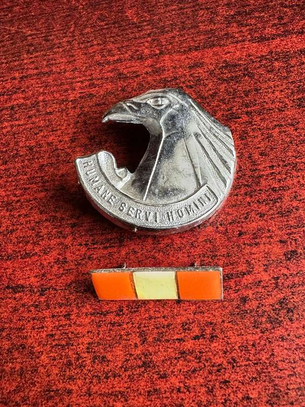 PERSONNEL CORPS CAP AND BERET BAR-APPROVED 1980-LUGS + PINS COMPLETE
