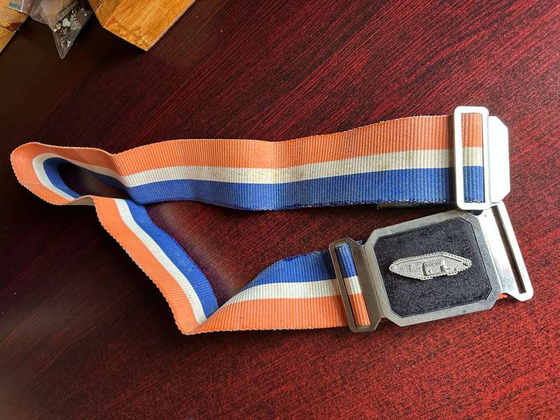 SCHOOL OF ARMOUR STABLE BELT-EXTENDED LENGTH 105 CM