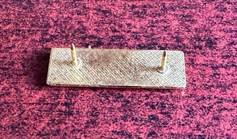 SA ARTILLERY BERET BAR-APPROVED 1984- 2 PINS