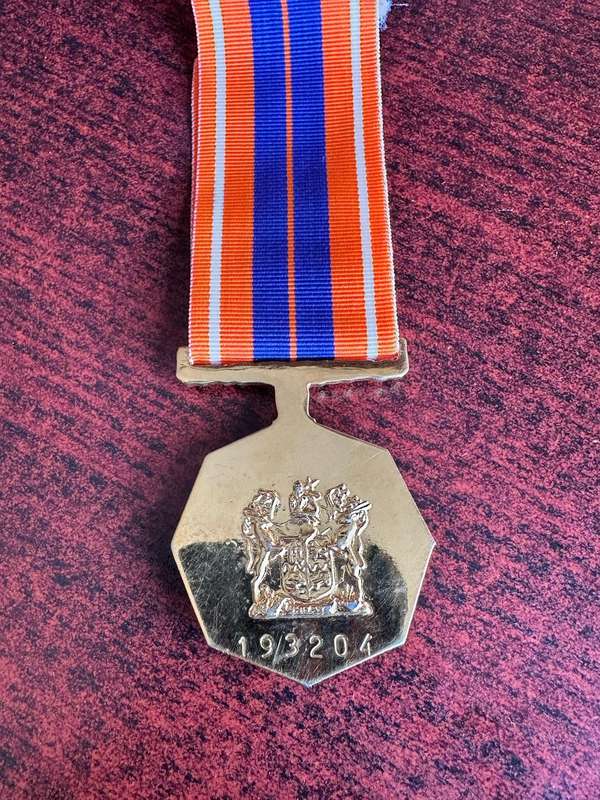 FULL SIZE PRO PATRIA MEDAL-NUMBERED