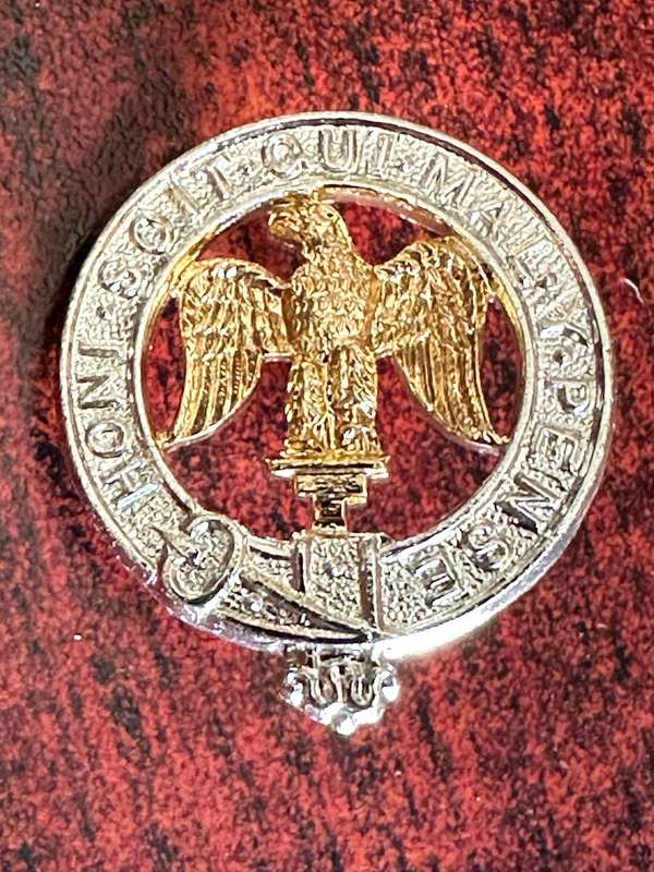 COLLAR BADGE PAIR OF THE ROYAL ANGLIAN REGT. (INF. REGT.) FORMED IN 1964-LUGS INTACT