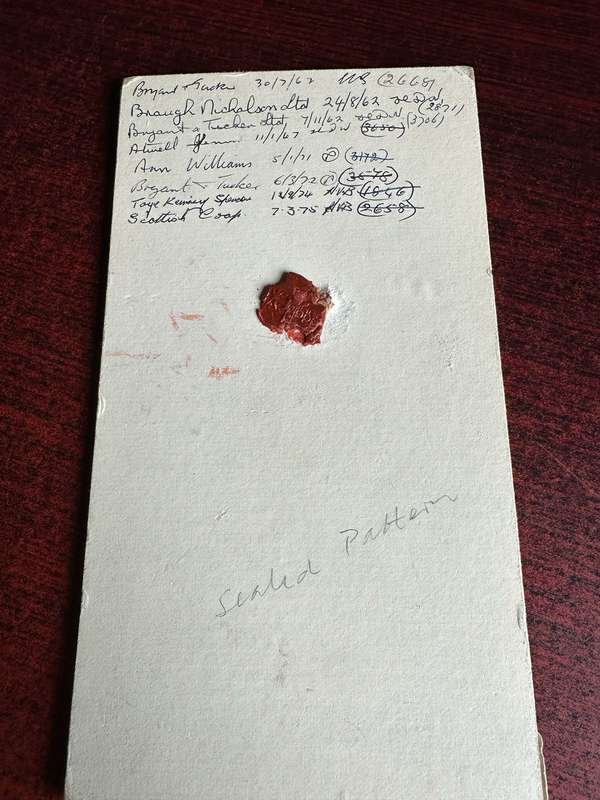 BRITISH PROFICIENCY BADGE-WITH ORIGINAL INSPECTION CARD