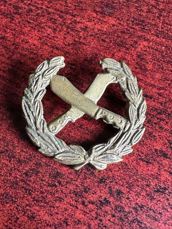 COCKADE OF THE USSR FIREFIGHTER CIRCA 1980'S