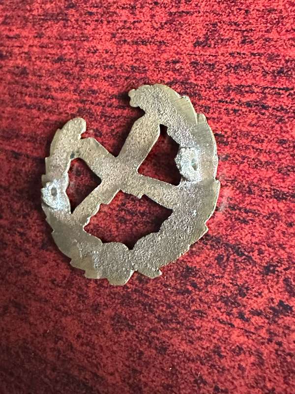 COCKADE OF THE USSR FIREFIGHTER CIRCA 1980'S