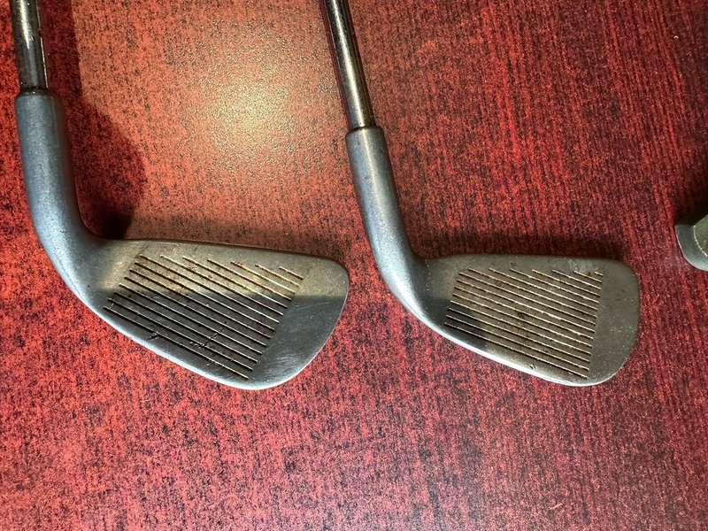 3 AND 4 IRONS-SOLD WITH SCORCHER PUTTER