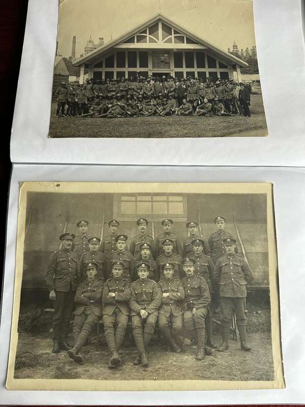 ORIGINAL WW2 FORMS AND PHOTOS BELONGED TO LT. COL. C.J. CHAPLIN M.C. ROYAL ENGINEERS-BORN IN MATATIE