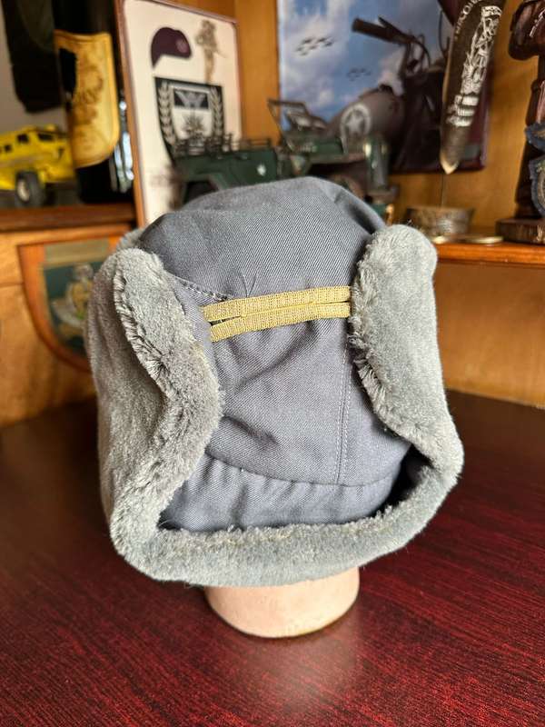 ORIGINAL RUSSIAN USHANKA (AUTHENTIC) MILITARY- SIZE 57