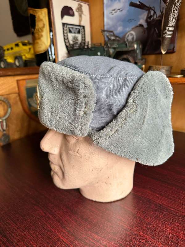 ORIGINAL RUSSIAN USHANKA (AUTHENTIC) MILITARY- SIZE 57