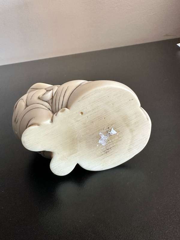 JOHN BICCARD,CRUSHED MARBLE-CAT D'ARTAGNAN 90 MM-GOOD CONDITION