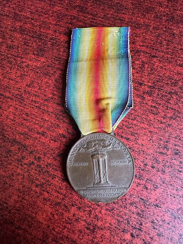 ITALIAN WW1 VICTORY MEDAL