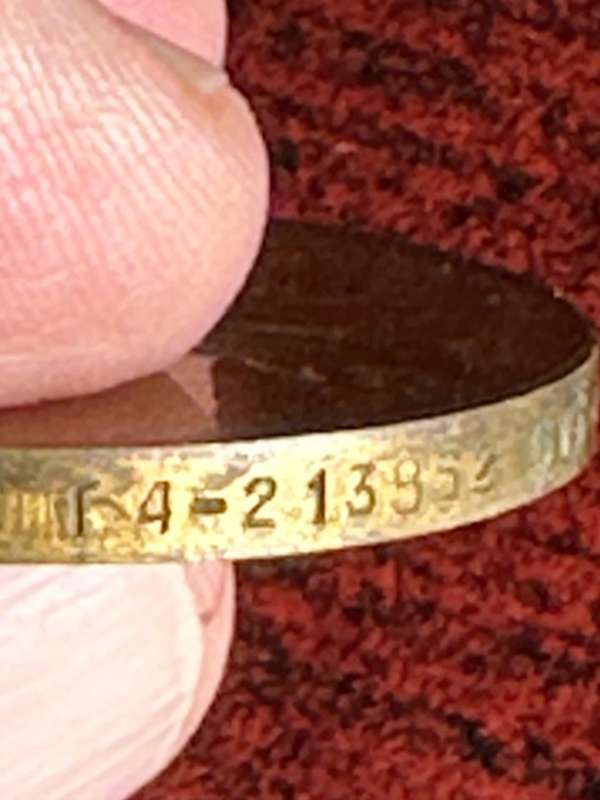 WW1 VICTORY MEDAL AWARDED TO T4-213862 DV P. THOMSON A.S.C.