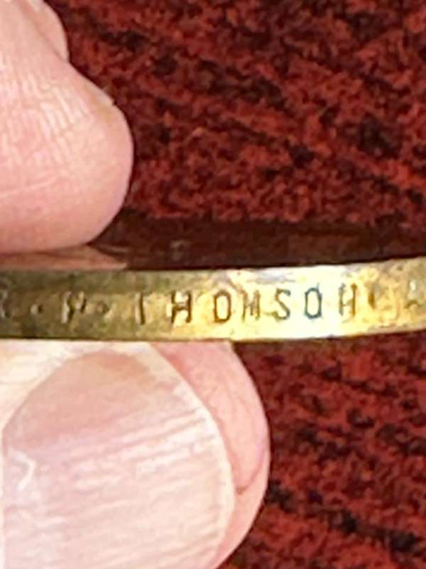 WW1 VICTORY MEDAL AWARDED TO T4-213862 DV P. THOMSON A.S.C.