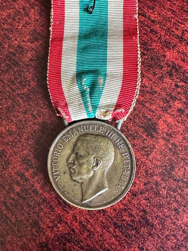 MEDAL OF THE UNIFICATION OF ITALY 1848-1918