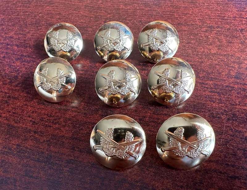 NAMIBIA ARMY,GILT TUNIC BUTTONS