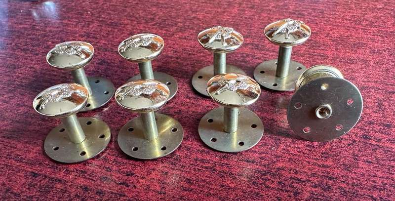 NAMIBIA ARMY,GILT TUNIC BUTTONS